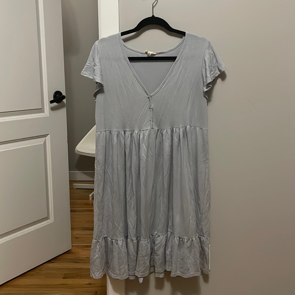 See You Monday Casual Ribbed Dress